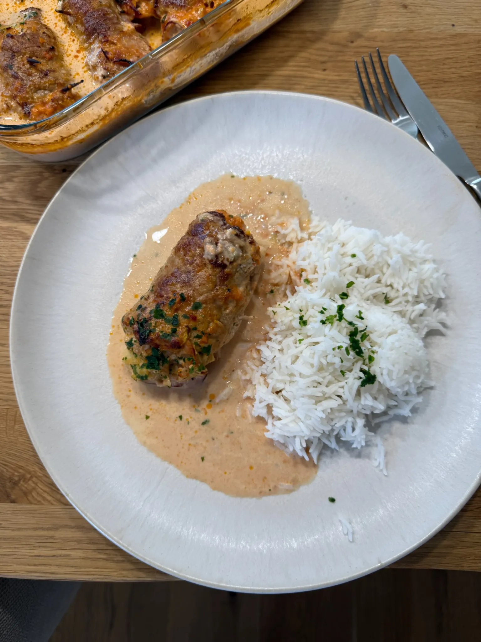 Schnitzelrollen Zucchini Style