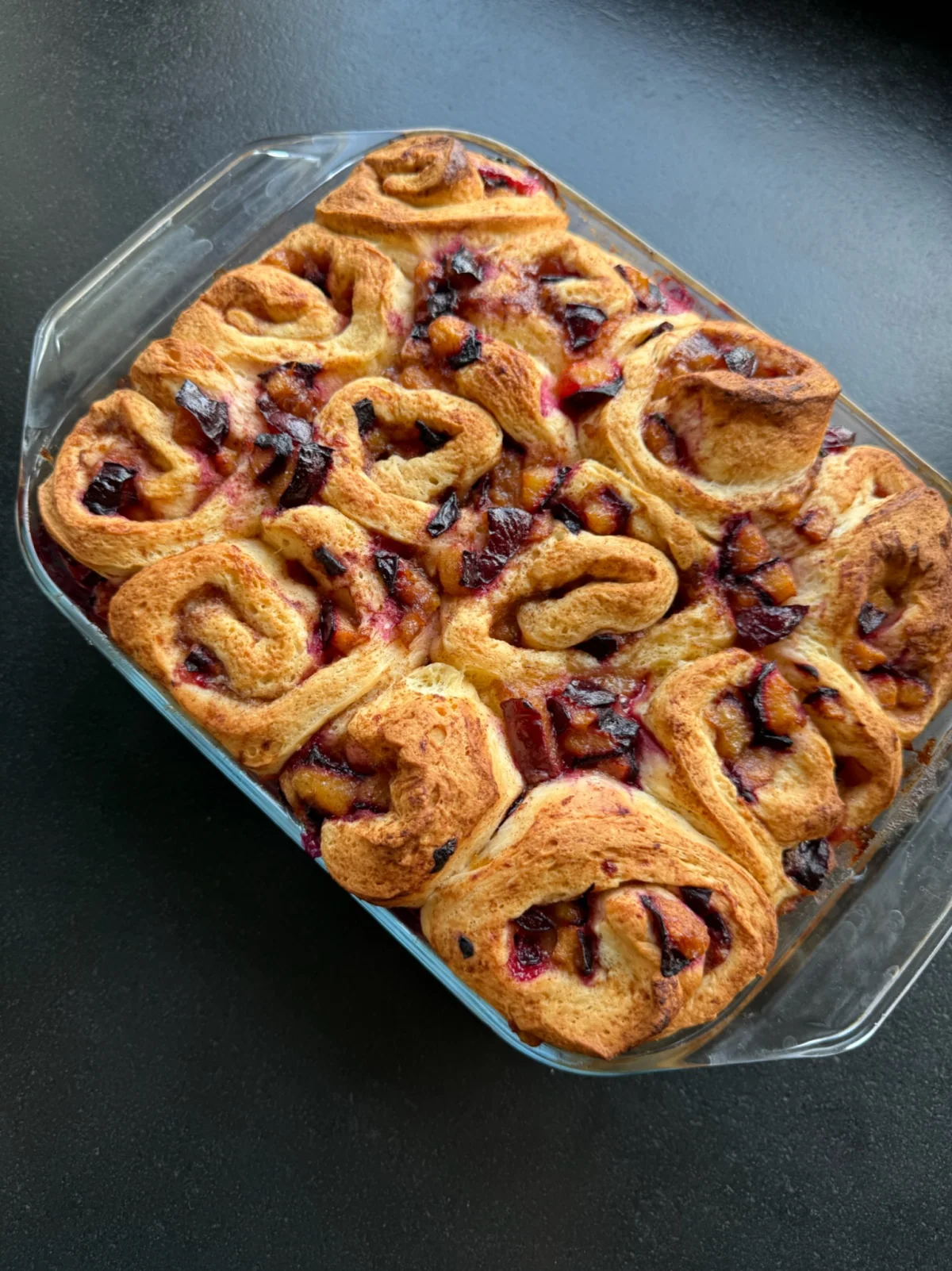 Zwetschken Zimt Schnecken