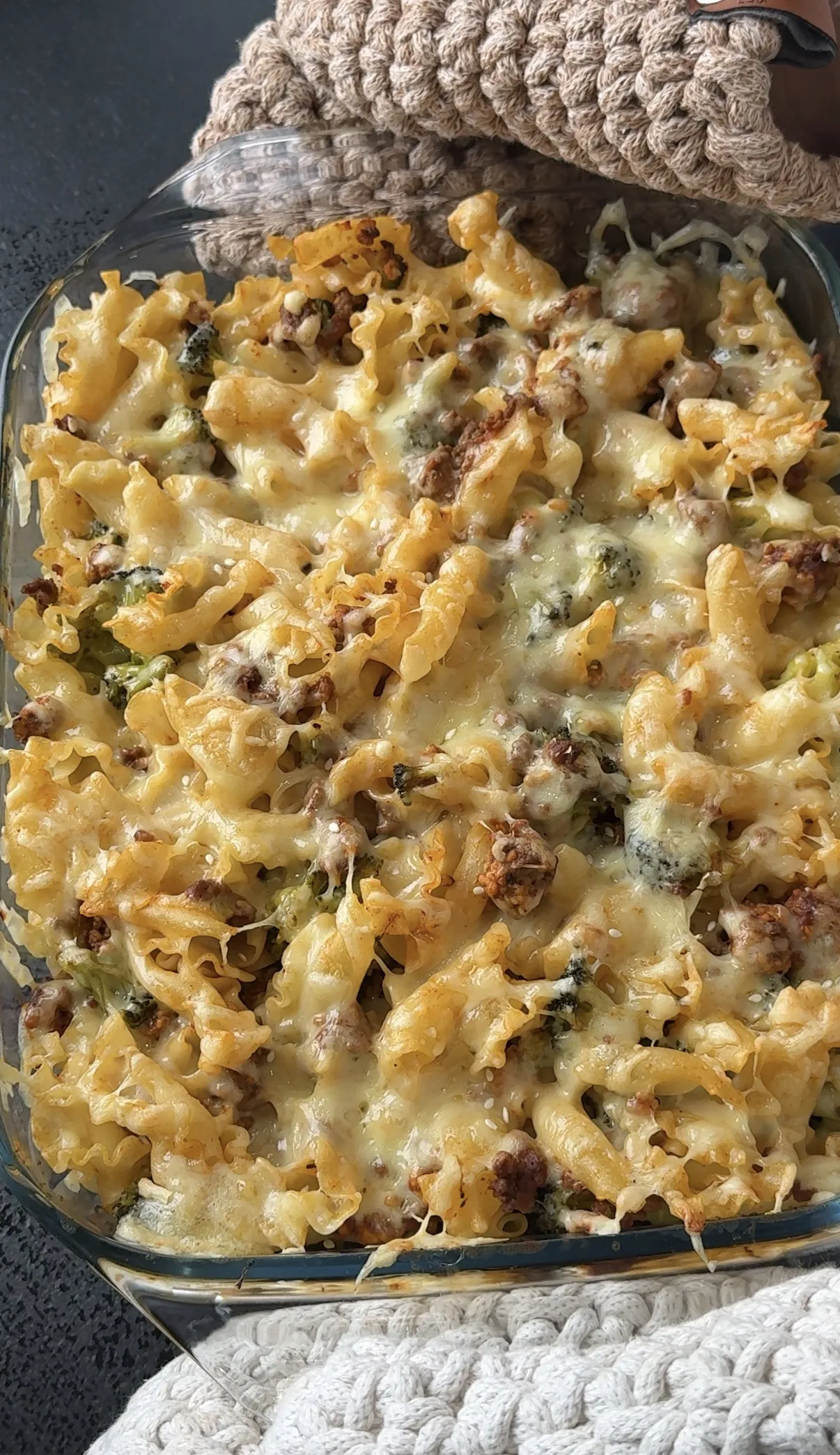 Nudelauflauf mit Brokkoli