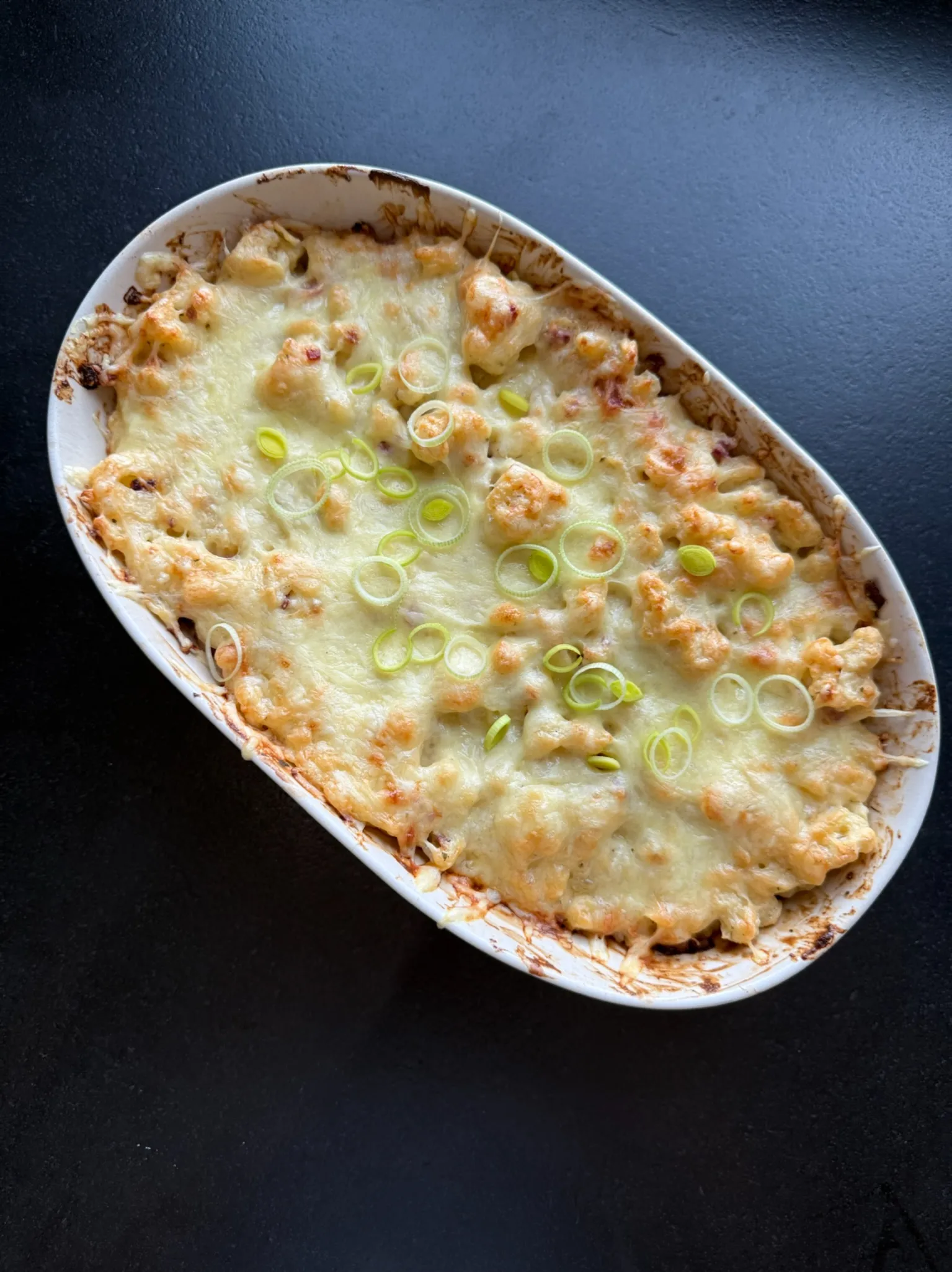 Flammkuchen Spätzle Auflauf